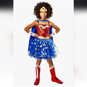 Wonder Woman Superhero Costume for Kids NWT